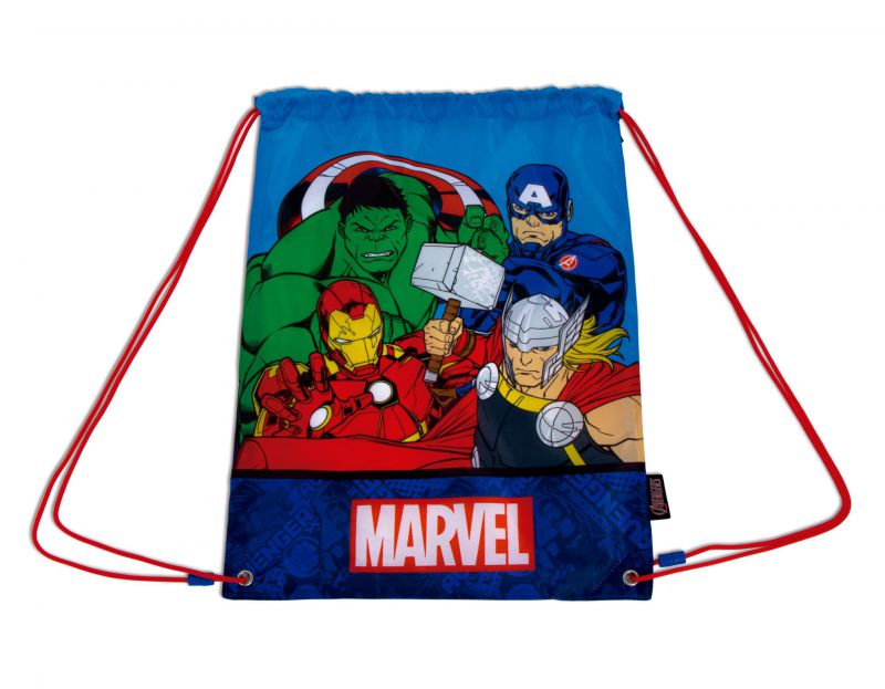 Bolsa gym saco de cuerdas Marvel Avengers de 33x44cm
