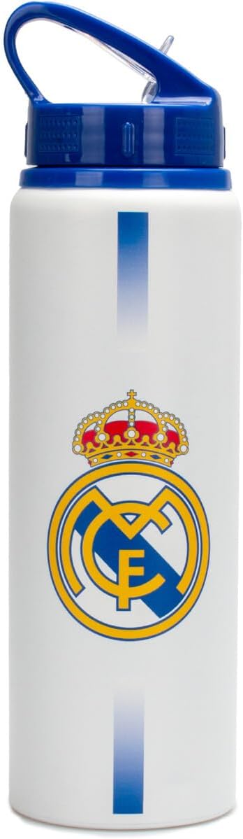 Botella cantimplora aluminio REAL MADRID 750ml- Ideal Cole y Excursiones