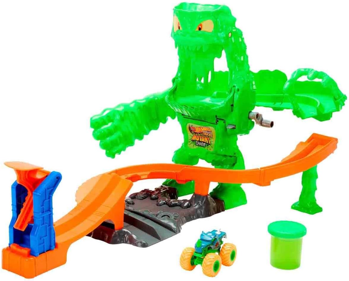 Hot Wheels Shark Bite Track Set (includes 1 car)