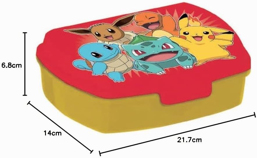 Pokémon Square Water Bottle 500ml
