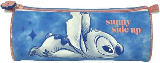 Estuche redondo STITCH- Perfecta para el Cole 22CM