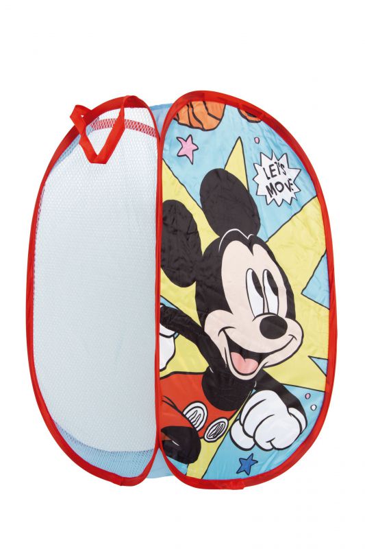 Cesta de Almacenaje Infantil Mickey Mouse- Ideal Juguetes 36X36X58CM
