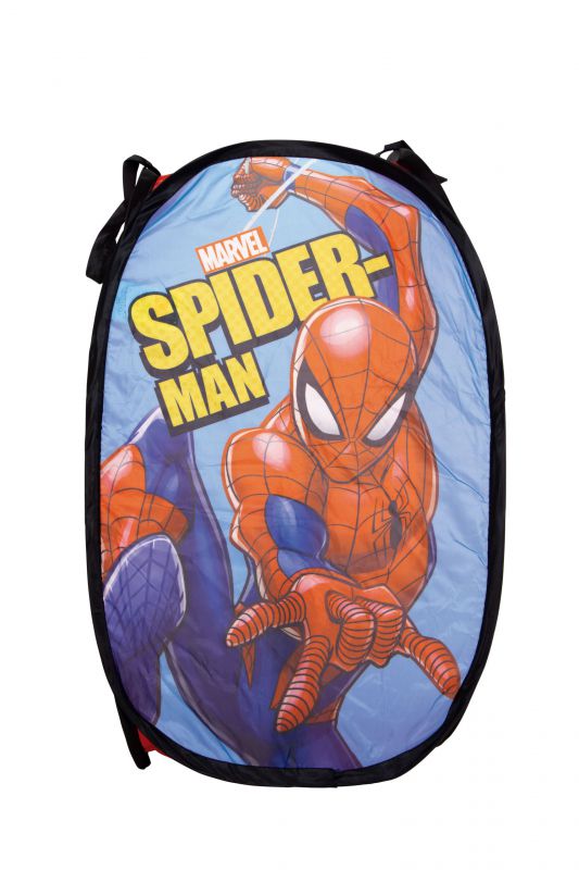Cesta de Almacenaje Infantil Spiderman Marvel- Ideal Juguetes 36X36X58CM