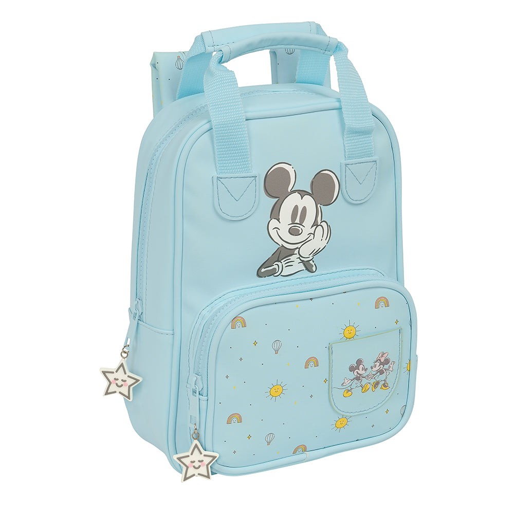 Mochila infantil Mickey Mouse "Baby" con asas 28x20x8cm