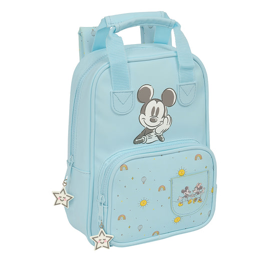 Mochila infantil Mickey Mouse "Baby" con asas 28x20x8cm