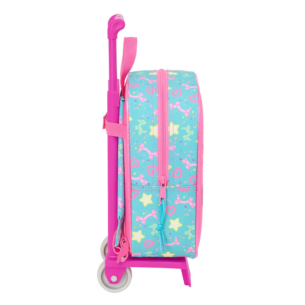 Mochila infantil Gabby´s Dollhouse "Confetti" con carro 805 22x10x27cm