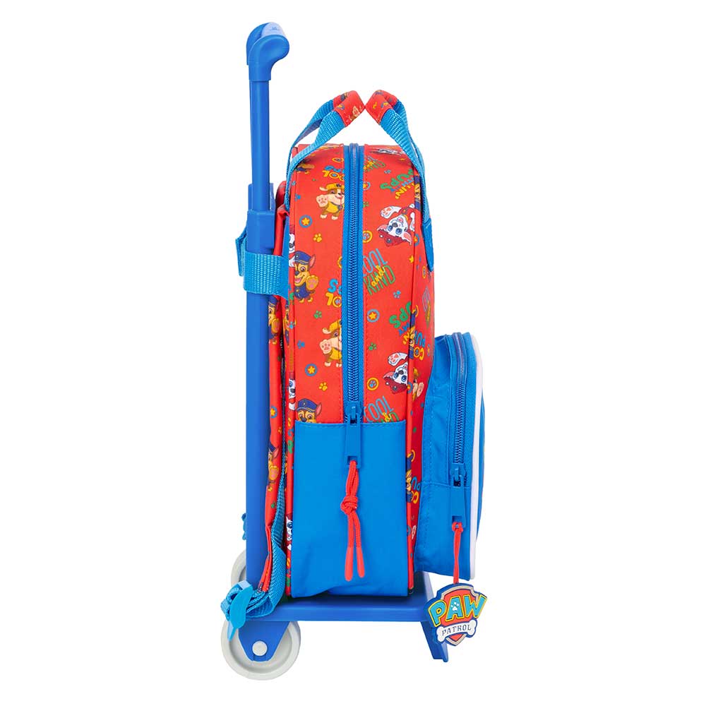 Mochila con carro Patrulla canina "Cool" con asas 20x28x8cm