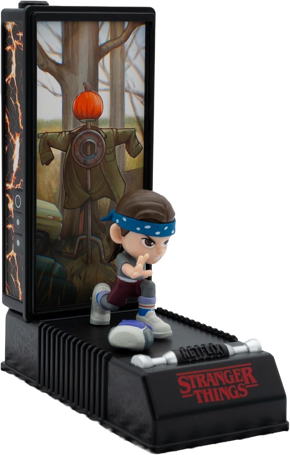 Figura sorpresa Stranger Things en cápsula con forma de Walkie Talkie 16x7,6x6,4cm