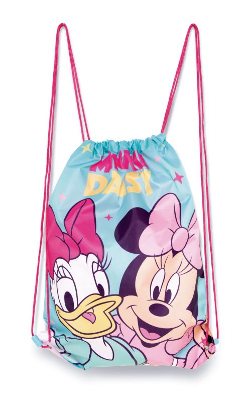 Bolsa gym saco de cuerdas Minnie Mouse Disney de 33x44cm