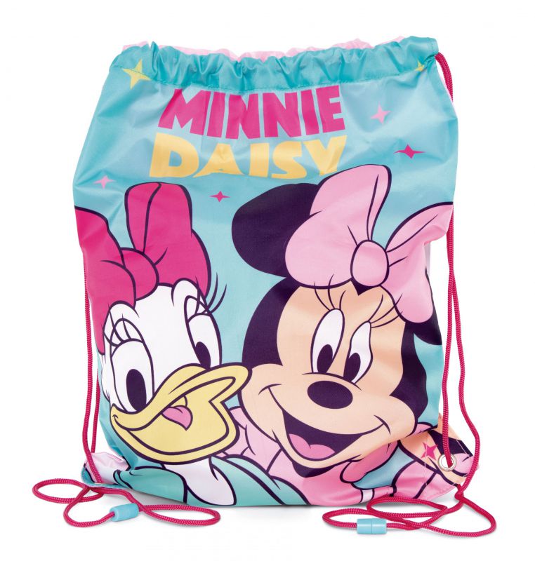 Bolsa gym saco de cuerdas Minnie Mouse Disney de 33x44cm