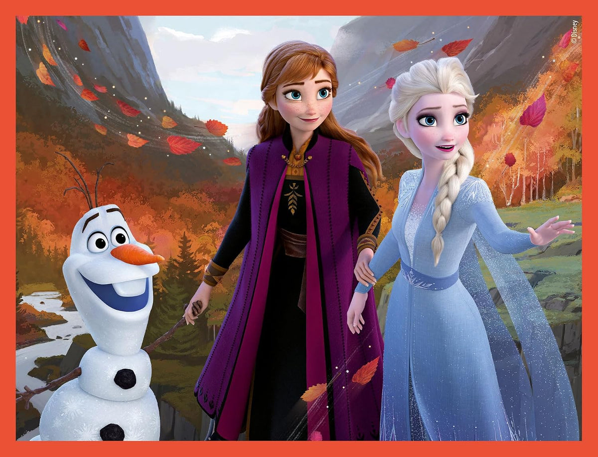 Puzzle infantil Frozen con 12 cubos 12,7x16,7x4,5cm