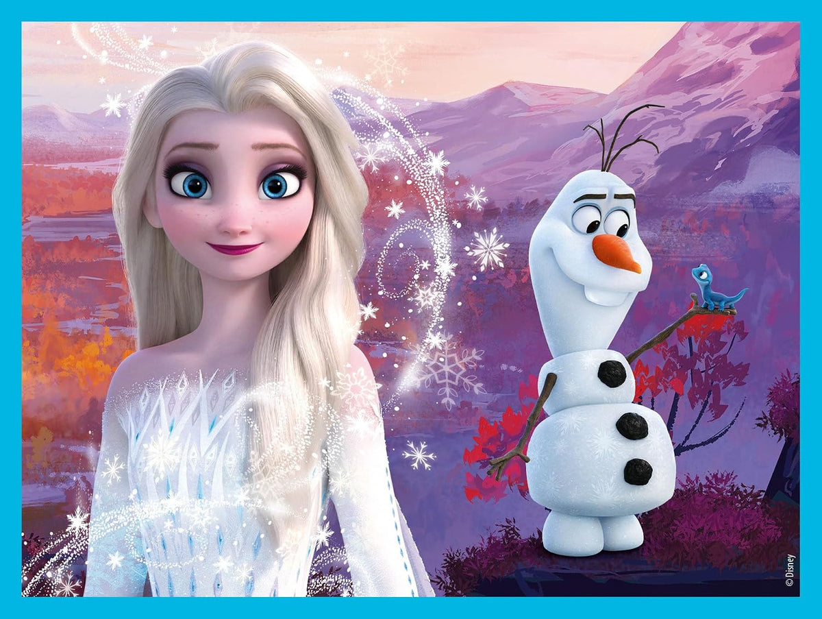 Puzzle infantil Frozen con 12 cubos 12,7x16,7x4,5cm