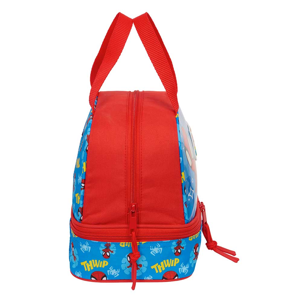 Neceser infantil porta meriendas SPIDEY spiderman 20x15x20cm