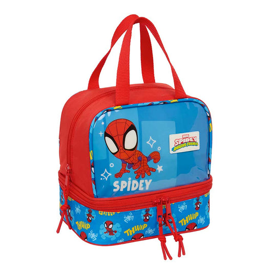 Neceser infantil porta meriendas SPIDEY spiderman 20x15x20cm