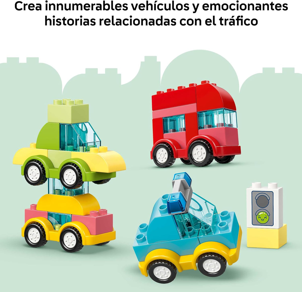 Juego de construcción Vehículos creativos Lego Duplo 10474