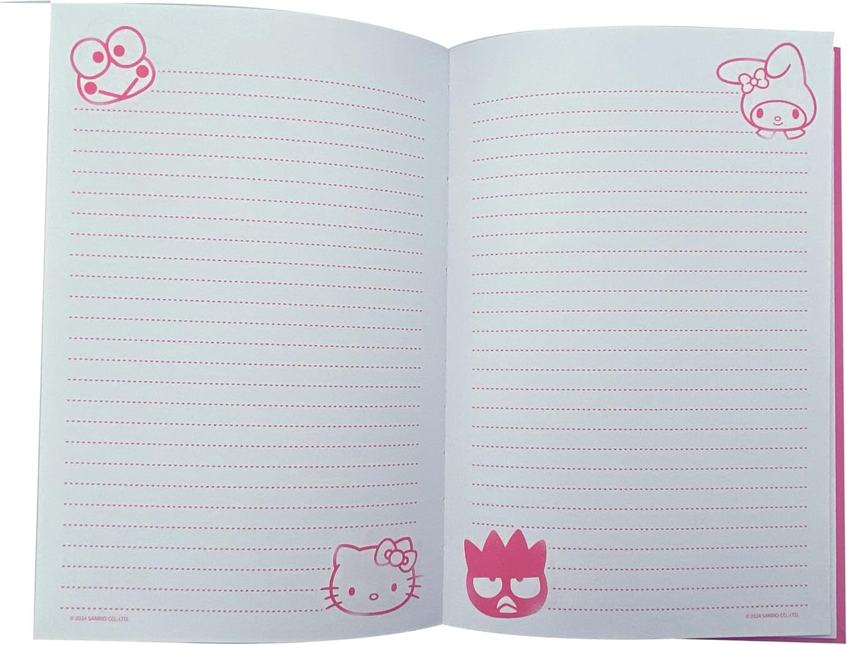 A5 Kuromi Sanrio Plush Notebook