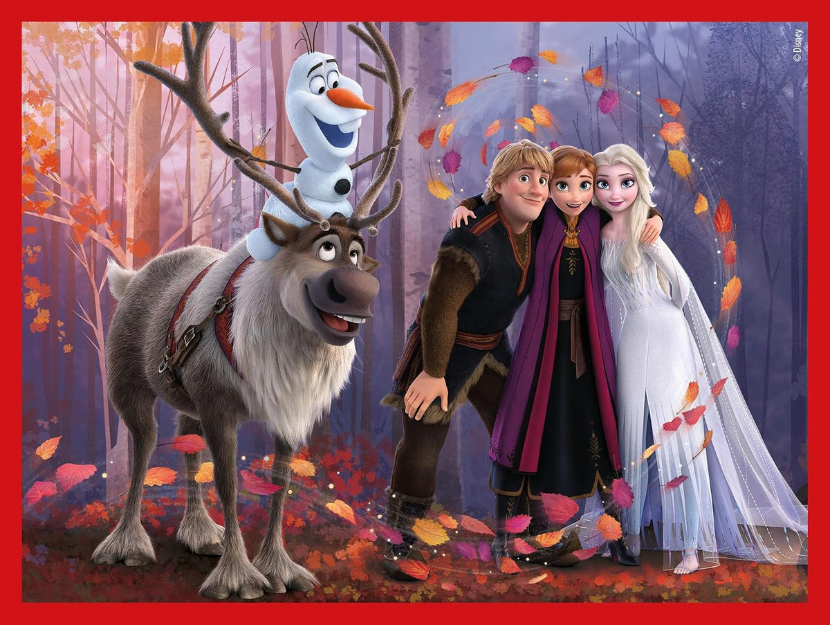 Puzzle infantil Frozen con 12 cubos 12,7x16,7x4,5cm