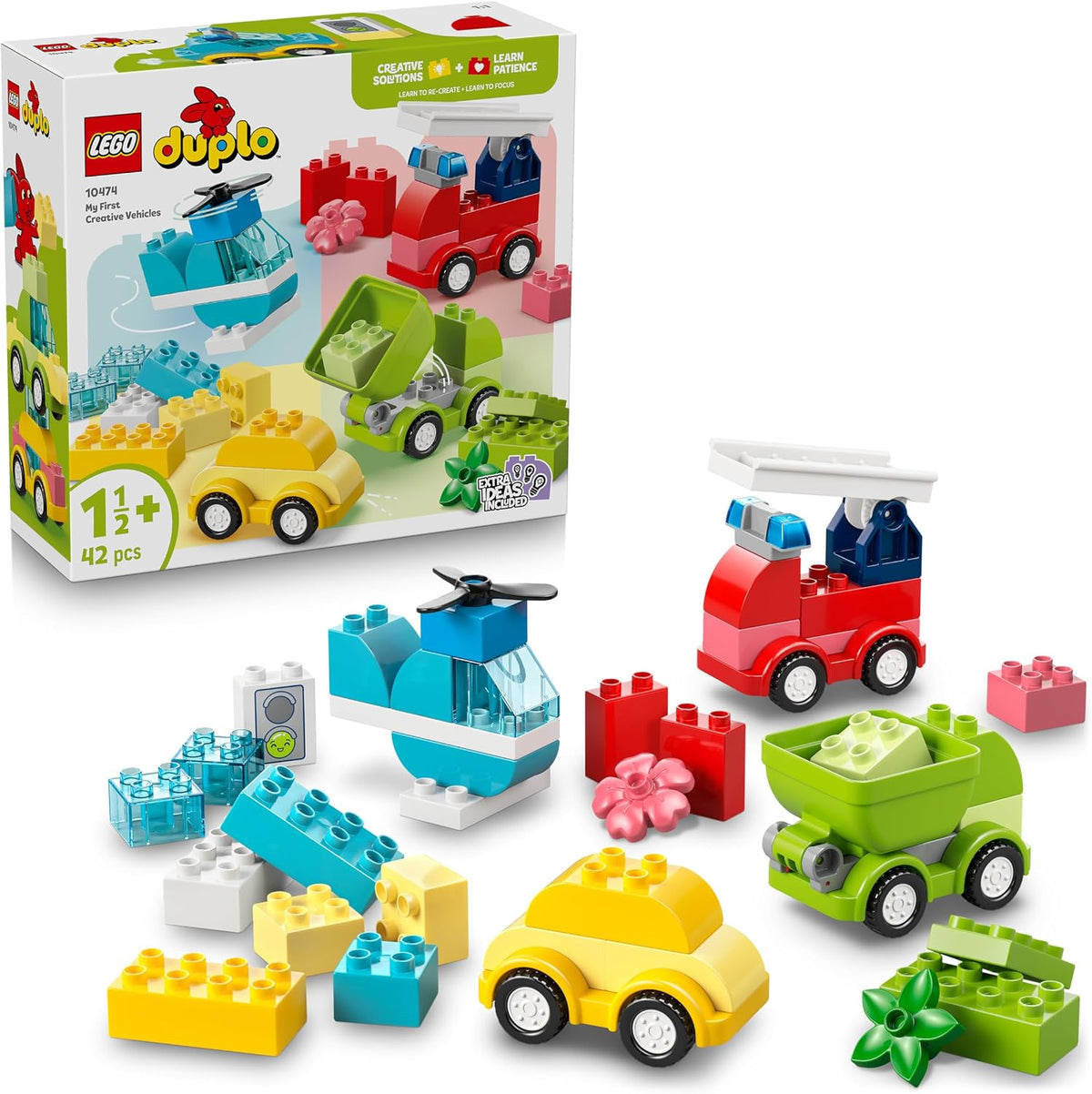 Juego de construcción Vehículos creativos Lego Duplo 10474