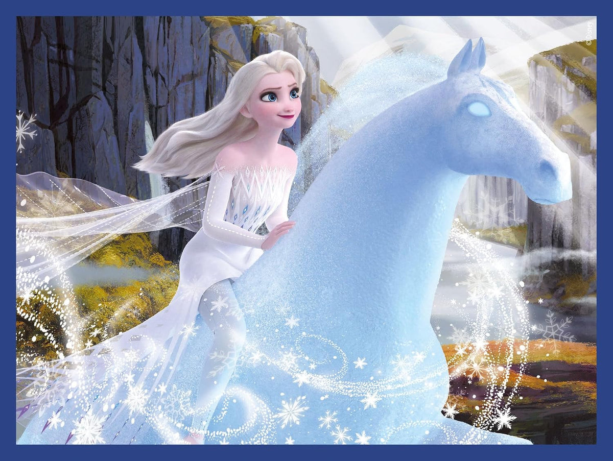 Puzzle infantil Frozen con 12 cubos 12,7x16,7x4,5cm