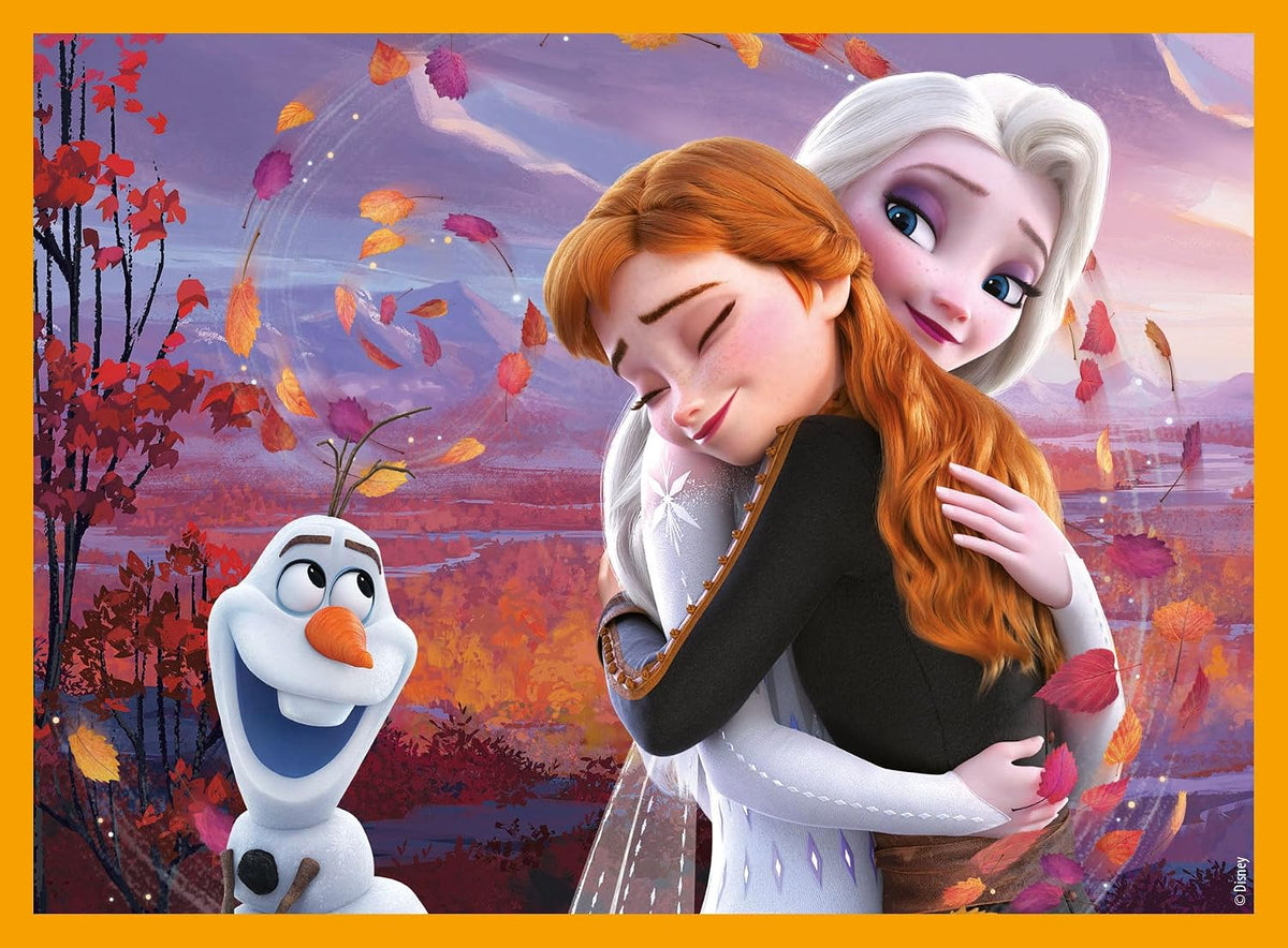 Puzzle infantil Frozen con 12 cubos 12,7x16,7x4,5cm