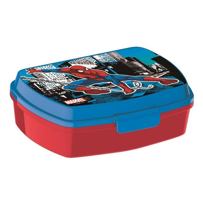 Sandwichera tupper simple Spiderman "Great Power"