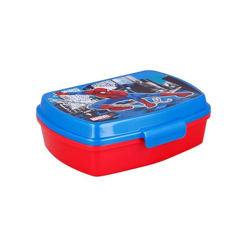 Sandwichera tupper simple Spiderman "Great Power"