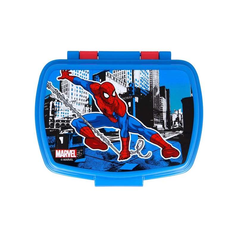 Sandwichera tupper simple Spiderman "Great Power"