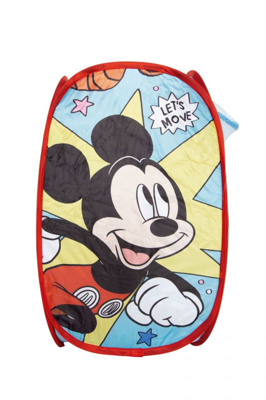 Cesta de Almacenaje Infantil Mickey Mouse- Ideal Juguetes 36X36X58CM