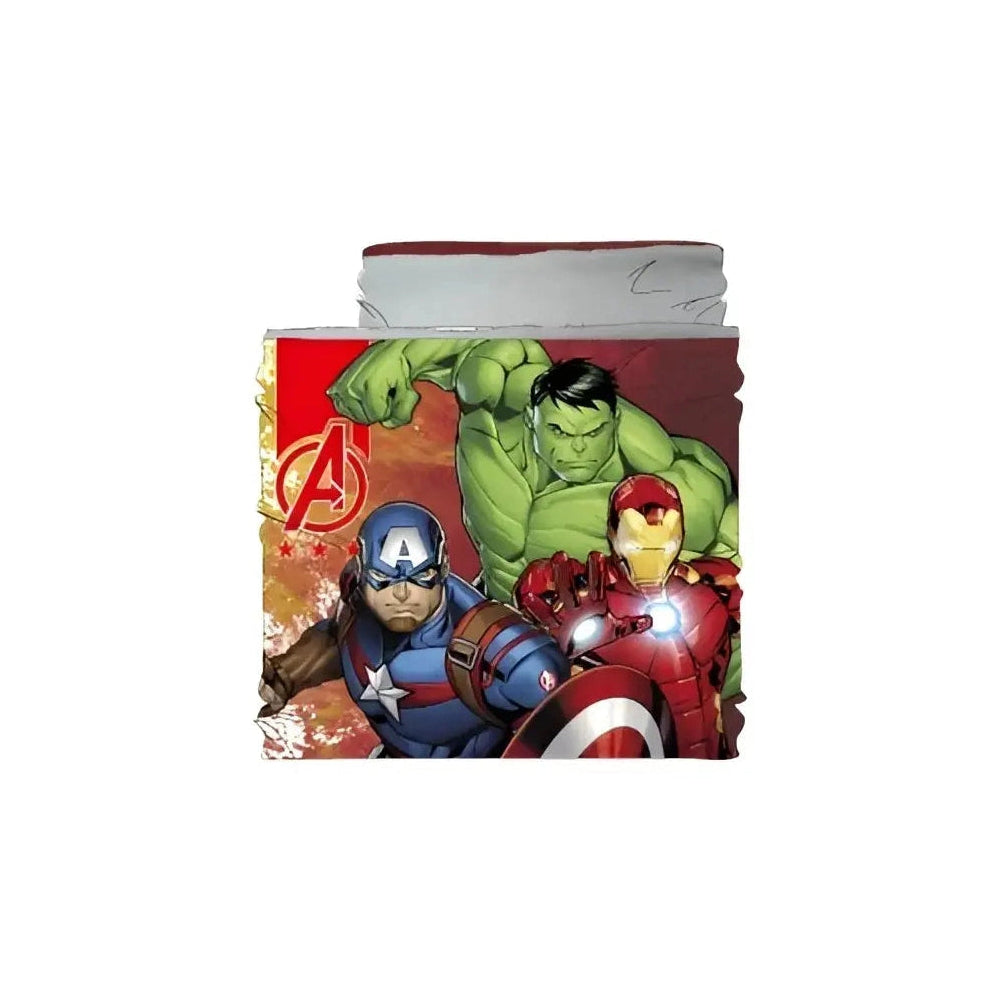 Children's Coral Fleece Neck Warmer AVENGERS White