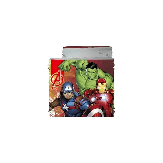 Children's Coral Fleece Neck Warmer AVENGERS White