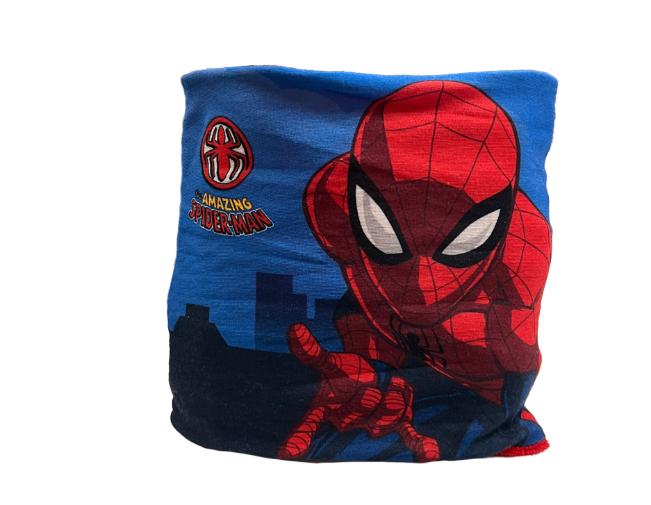 Coral fleece kids' neck warmer SPIDERMAN Marvel - Ideal for Winter