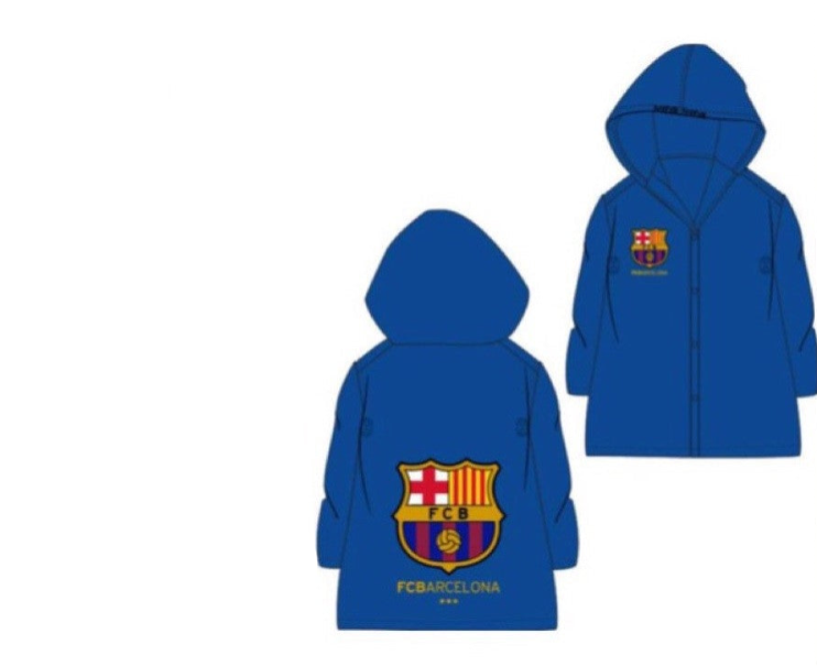 Poncho chubasquero FC Barcelona azul flojo niños 110/116cm