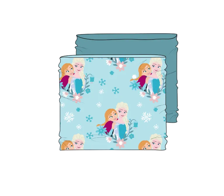 Braga de cuello coralina Frozen Anna y Elsa