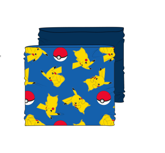 Braga de cuello infantil coralina Pokemon para niños