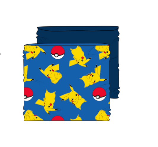 Braga de cuello infantil coralina Pokemon para niños