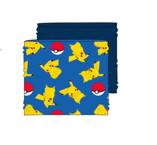 Braga de cuello infantil coralina Pokemon para niños
