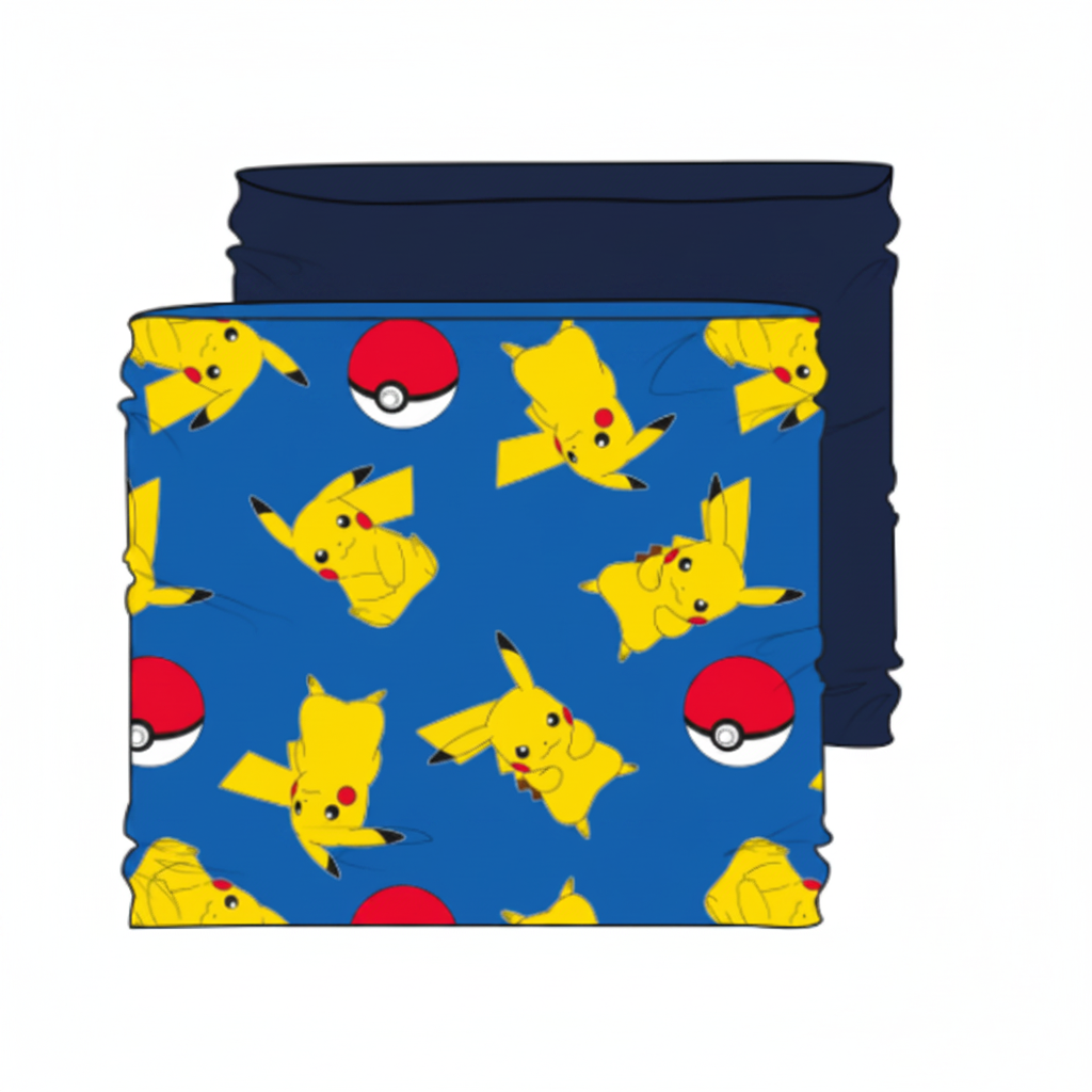 Braga de cuello infantil coralina Pokemon para niños