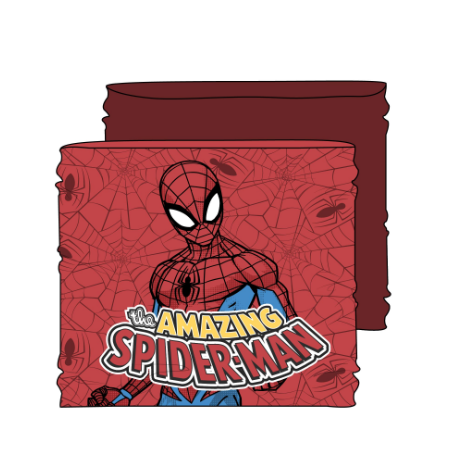 Braga de cuello infantil coralina Spiderman Marvel - Ideal Invierno