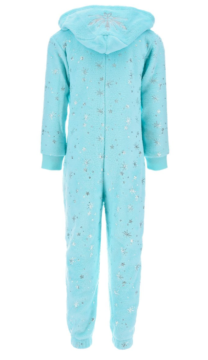 Mono pijama Frozen Anna y Elsa azul 8 años