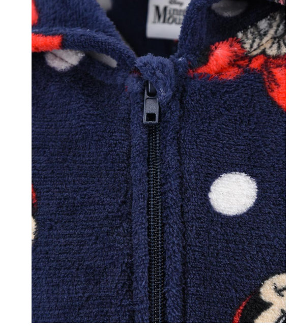Mono pijama Minnie Mouse azul navy 6 años