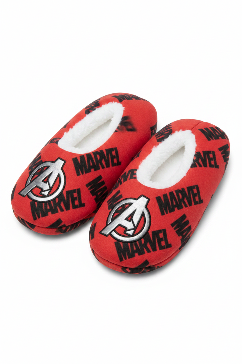 Pantuflas antideslizante Marvel Avengers rojo 31/34