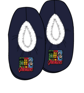 Pantuflas antideslizante Marvel Avengers oscuro 27/30
