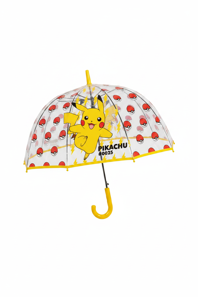 Paraguas de Pokemon campana automático