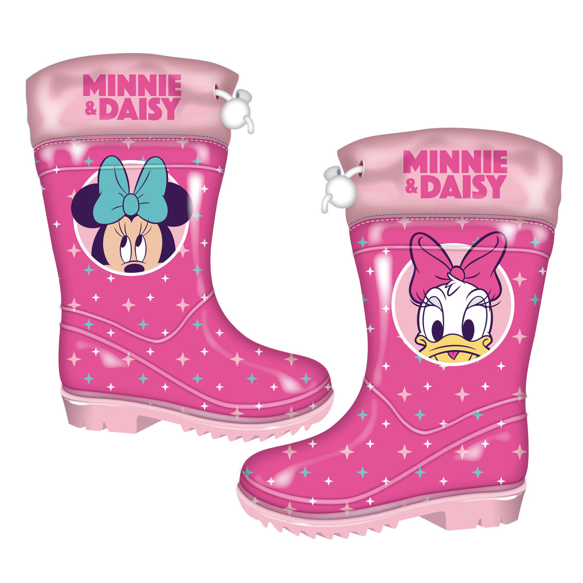 Botas de agua Minnie Mouse con cierre textil talla 22
