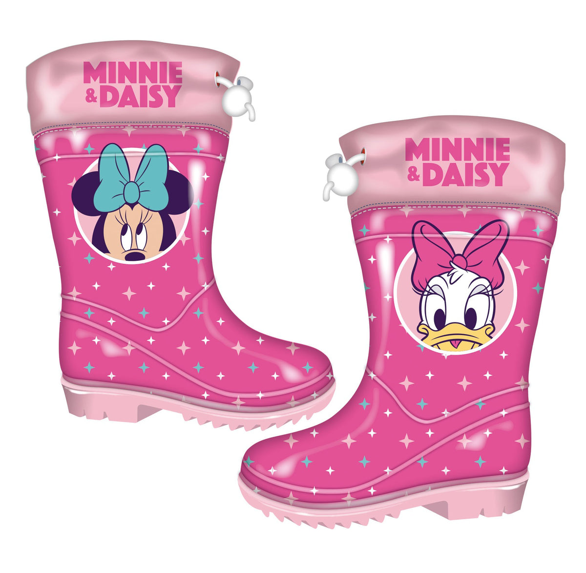 Botas de agua Minnie Mouse con cierre textil talla 22