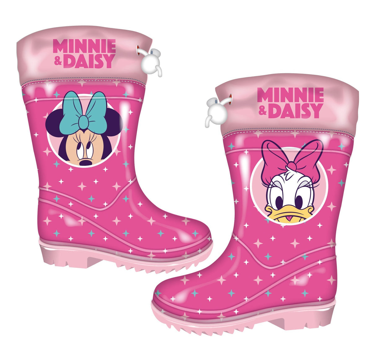 Botas de agua Minnie Mouse con cierre textil talla 22