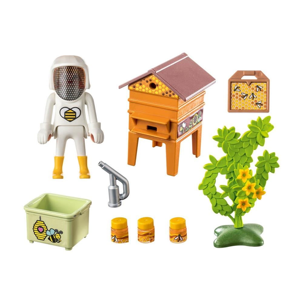 Apicultora calma a las abejas Playmobil Country 71253 - Juguete
