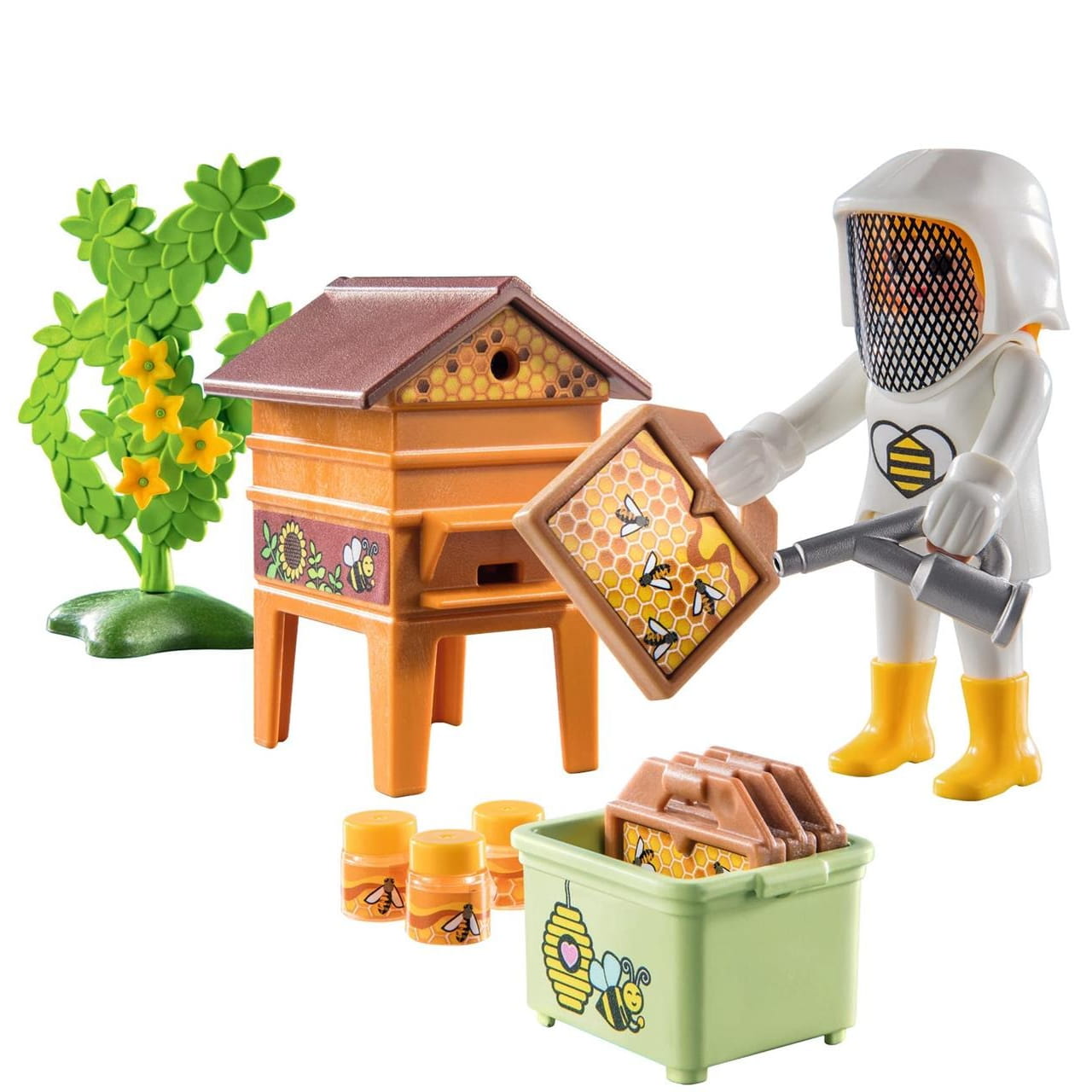 Apicultora calma a las abejas Playmobil Country 71253 - Juguete