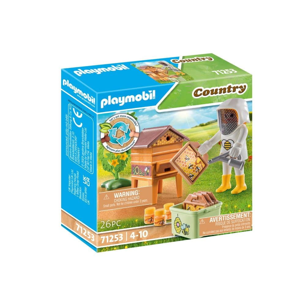 Apicultora calma a las abejas Playmobil Country 71253 - Juguete