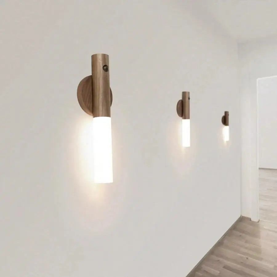 Aplique de pared con batería portátil e imán